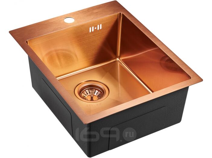 Мойка EMB-128A PVD Nano Coppery универсального монтажа