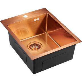 Мойка EMB-128A PVD Nano Coppery универсального монтажа
