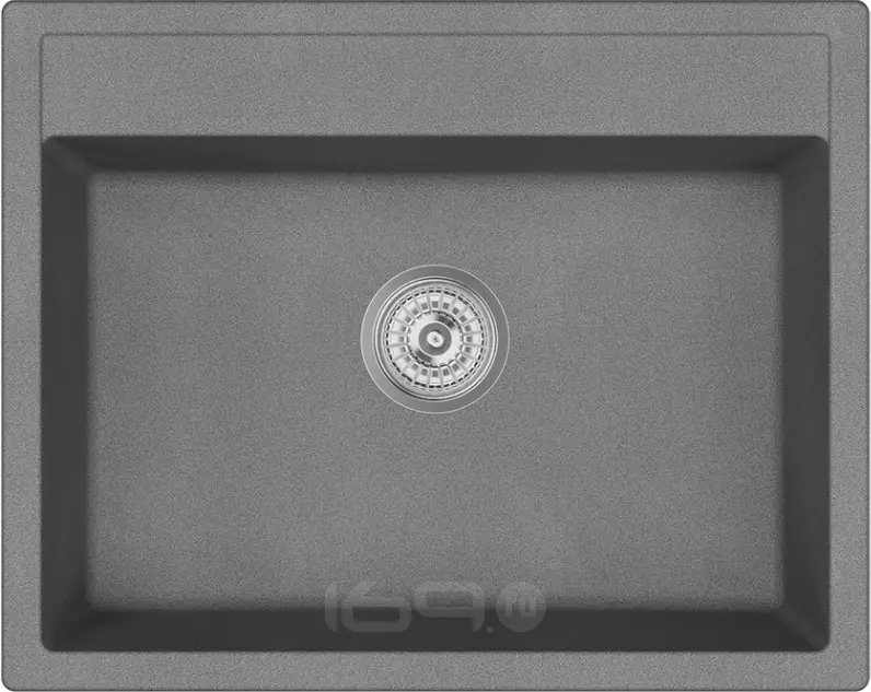 Мойка EMQ-1640.Q гранитная, Антрацит