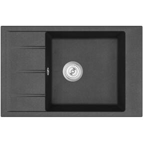 Мойка EMQ-1780.Q гранитная, Оникс