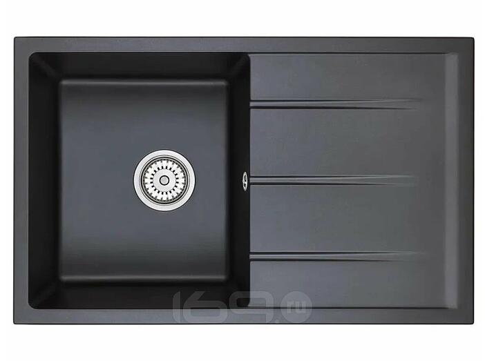 Мойка EMQ-1800.Q гранитная, Оникс