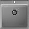 Мойка GRANFEST LEVEL 510 1 чаша 510*500 серый