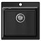 Мойка GranFest Level 510 1 чаша 510*500мм черный