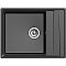Мойка GranFest Мрамор GF-LV-660L черный