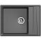 Мойка GranFest Мрамор GF-LV-660L графит