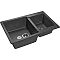 Мойка GranFest Practik 780K 2 чаши 780*510мм графит