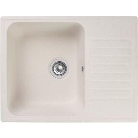 Мойка GranFest Quarz 13 1 чаша с крылом 620*480 белый