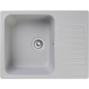 Мойка GranFest Quarz 13 1 чаша с крылом 620*480 серый