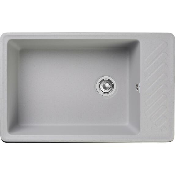 Мойка GranFest Quarz 51 1 чаша с крылом 760*480 серый