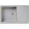 Мойка GranFest Quarz 52 1 чаша с крылом 760*480 серый Мойка GranFest Quarz 52 1 чаша с крылом 760*480 серый