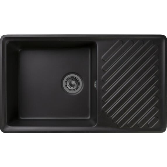 Мойка GranFest Quarz 53 1 чаша с крылом 860*480 черный