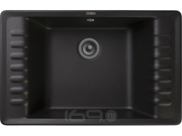 Мойка GranFest Quarz 71 1 чаша с крылом 760*480 черный