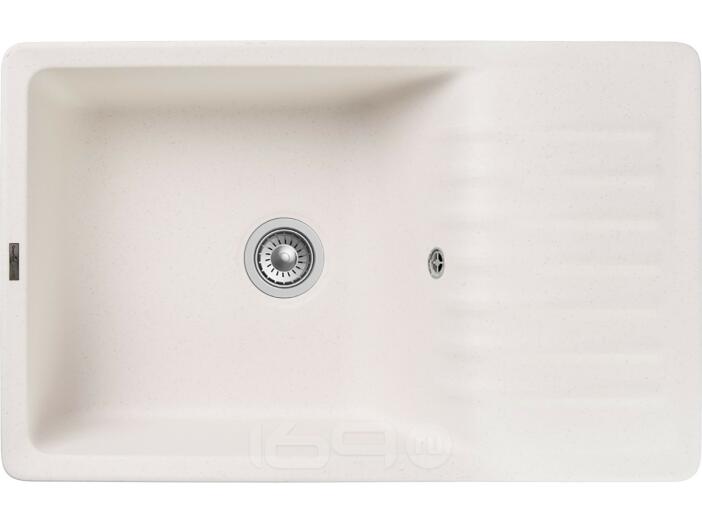 Мойка GranFest Quarz 72 1 чаша с крылом 760*480 белый