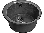 Мойка GranFest Rondo 480 1 чаша D-475мм графит