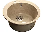 Мойка GranFest Rondo 480 1 чаша D-475мм песочный