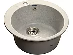 Мойка GranFest Rondo 480 1 чаша D-475мм серый