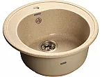 Мойка GranFest Rondo 510 1 чаша D-508мм песочный
