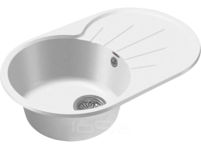 Мойка GranFest Rondo 750L 1 чаша с крылом 750*460мм иней