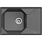 Мойка GranFest Unique 740L 1 чаша с крылом 740*500мм графит Мойка GranFest Unique 740L 1 чаша с крылом 740*500мм графит