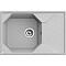 Мойка GranFest Unique 740L 1 чаша с крылом 740*500мм серый Мойка GranFest Unique 740L 1 чаша с крылом 740*500мм серый