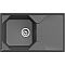 Мойка GranFest Unique 840L 1 чаша с крылом 840*500мм графит
