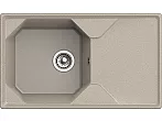 Мойка GranFest Unique 840L 1 чаша с крылом 840*500мм песочный