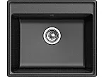 Мойка GranFest Vertex 580 1 чаша 580*500мм черный