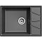 Мойка GranFest Vertex 680L 1 чаша с крылом 660*500мм графит Мойка GranFest Vertex 680L 1 чаша с крылом 660*500мм графит