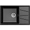 Мойка GranFest Vertex780L 1 чаша с крылом 780*500мм черный Мойка GranFest Vertex780L 1 чаша с крылом 780*500мм черный
