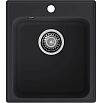 Мойка кварцевая ЭкоМ 4248 1-чаша 420*480мм черный