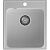 Мойка кварцевая ЭкоМ 4248 1-чаша 420*480мм серый