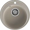 Мойка кварцевая ЭкоМ 4800 1-чаша D-480мм песочный