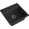 Мойка кварцевая ЭкоМ 4848 1-чаша 480*480мм черный