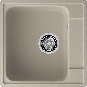 Мойка кварцевая ЭкоМ 4848 1-чаша 480*480мм песочный