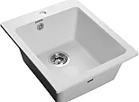 Мойка мрамор PRACTIK GF-P--505 1-чаш. 505*430мм иней