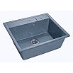 Мойка мрамор QUADRO GF-Q--560 1-чаш. 560*500мм графит