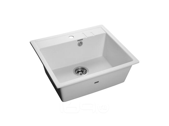 Мойка мрамор QUADRO GF-Q--560 1-чаш. 560*500мм иней