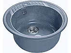 Мойка мрамор RONDO GF-R--520 D=520 мм графит