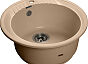 Мойка мрамор RONDO GF-R--520 D=520 мм топаз