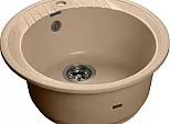 Мойка мрамор RONDO GF-R--520 D=520 мм топаз