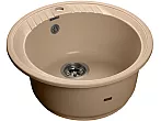 Мойка мрамор RONDO GF-R--520 D=520 мм топаз