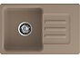 Мойка мрамор SMART GF-SM-680L чаша с крылом 681*433мм песочный