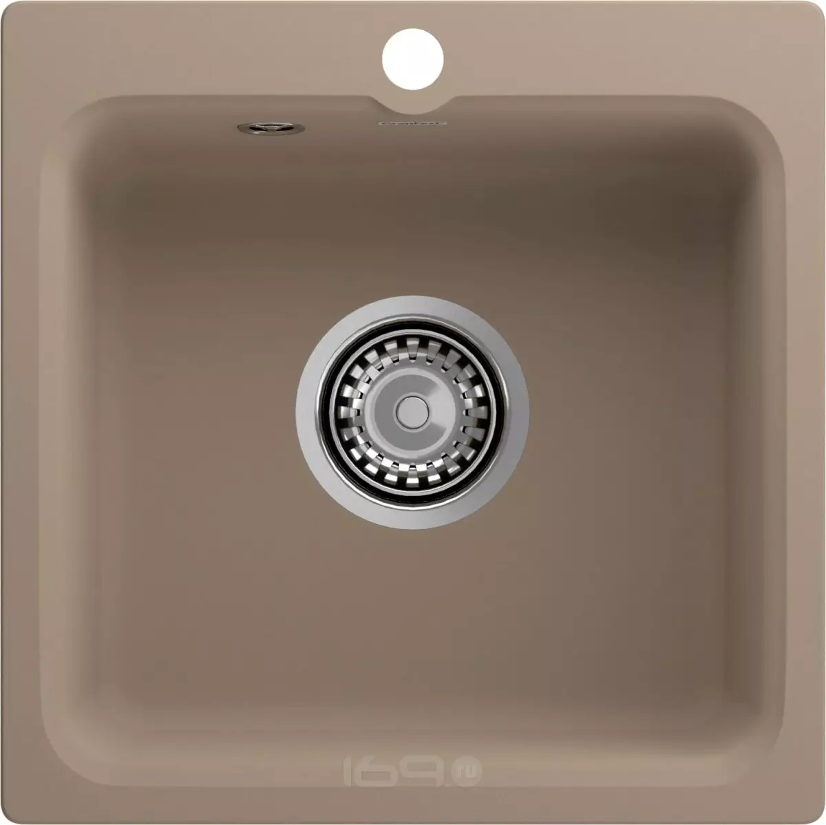 Мойка мрамор Smart GF-SM430 1-чаш. 430*430мм песочный