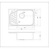 tumb 2 - Мойка OL-327L(F&P) врезная New