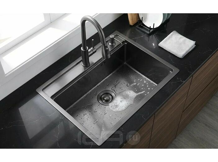 Мойка Premium VANS VAS PR 600*505 GRAPHITE MATTE