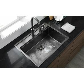 Мойка Premium VANS VAS PR 600*505 GRAPHITE MATTE