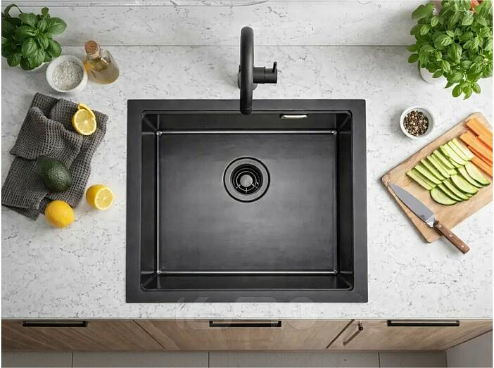 Мойка Premium VANS VAS PRUTM 500*430 GRAPHITE MATTE