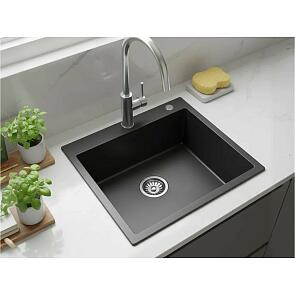 Мойка VANS SMART VSM 500*500 BLACK DECOR