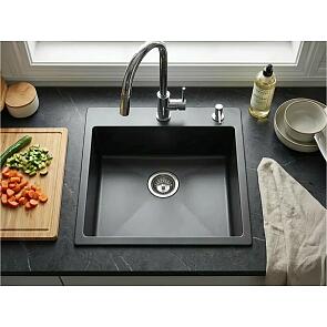 Мойка VANS VAS 500*505 BLACK DECOR