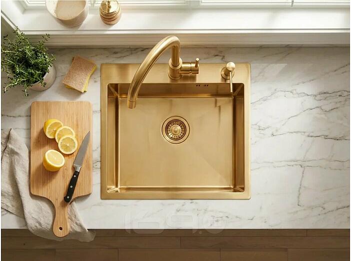 Мойка VANS VAS 500*500 GOLD